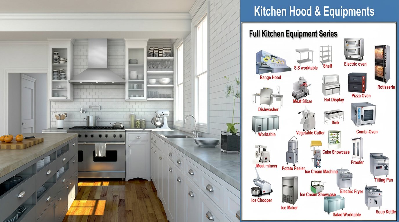 Commercial kitchen solutions